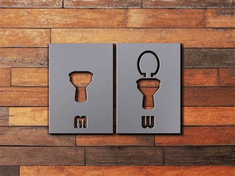 Restroom Signs and Bathroom Signs – Texas Metal 